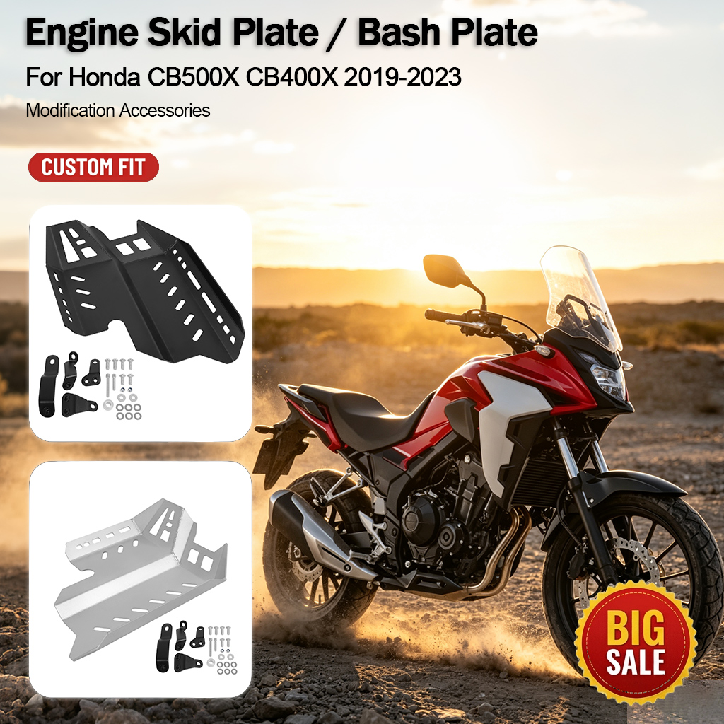Engine Parts Motorcycle - Plaque de protection de moteur modifiée