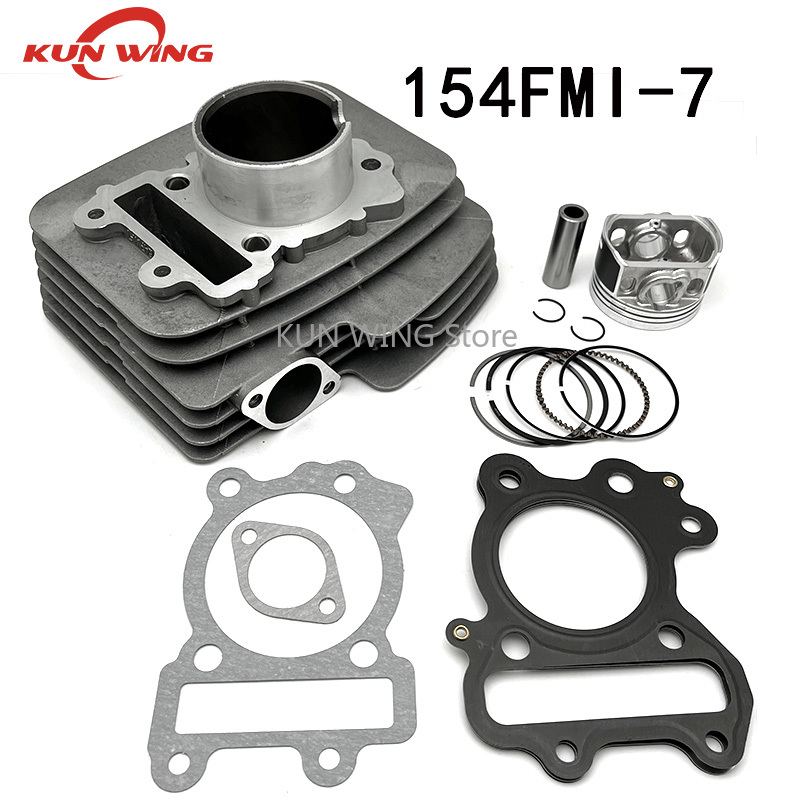 Motorcycle Piston - Intervalles Piston Kit 54mm Alésage pour