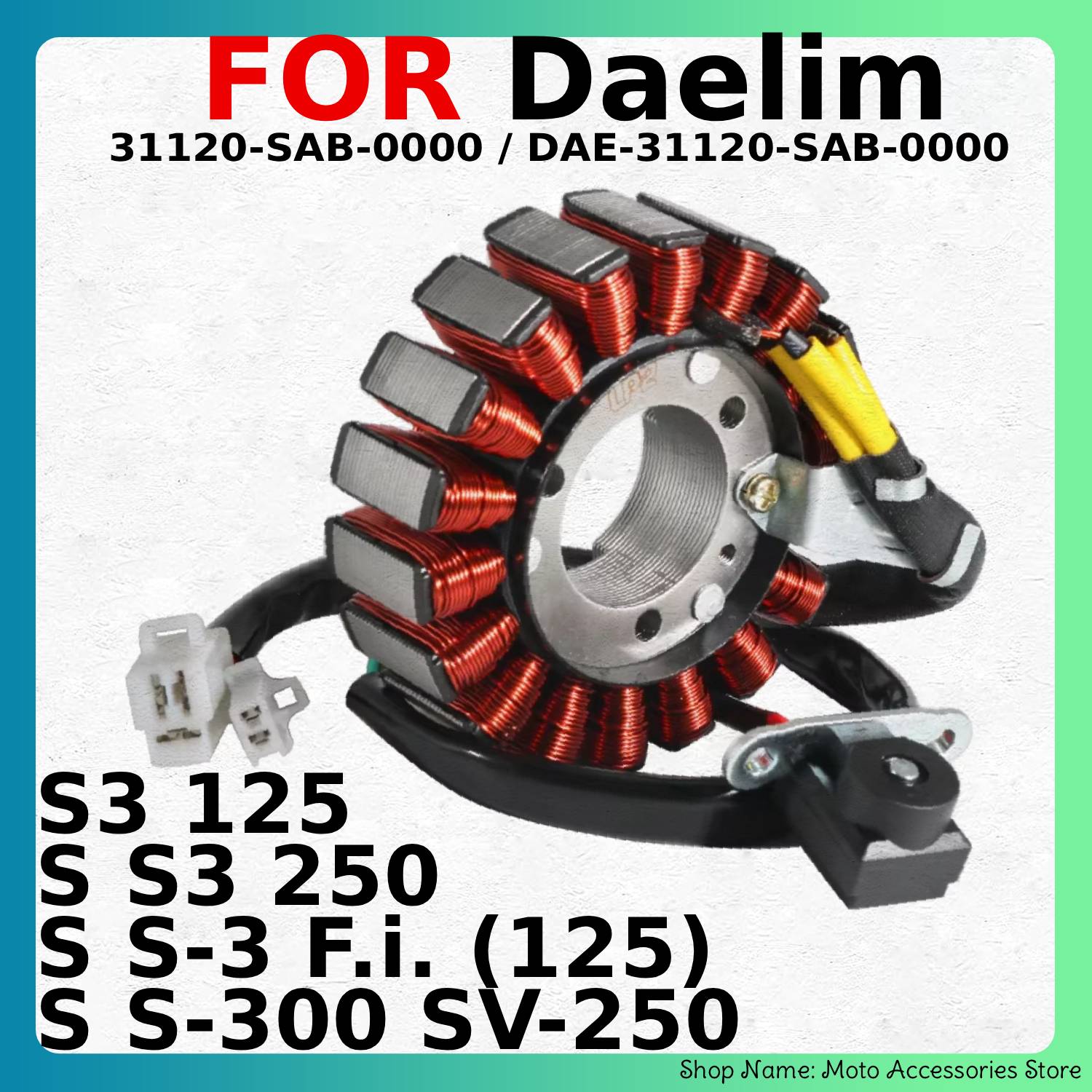 Motorcycle Stator - Bobine de stator de moteur, générateur