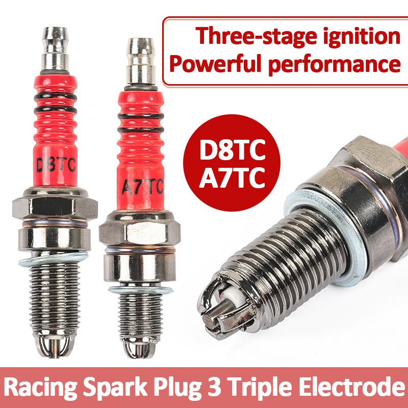 Motorcycle Spark Plug - Bougie d'allumage de course à triple