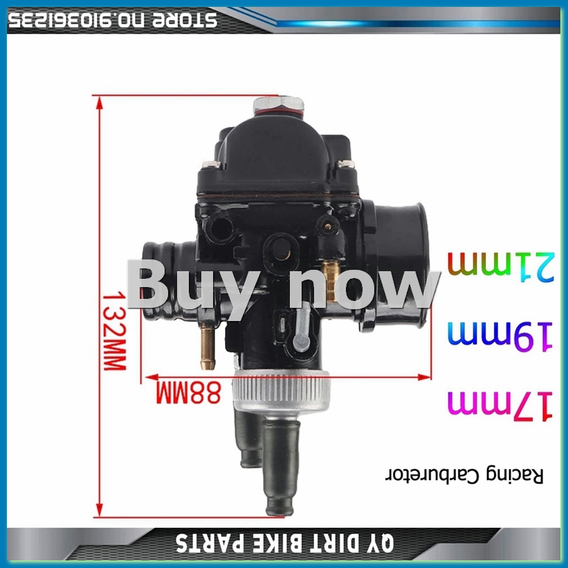 Carburateur de moto PHBG 21MM  - Motorcycle Carburetor avis et prix